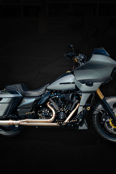 The Freedom Blaster - 2 into 1 Full Exhaust System for Harley-Davidson