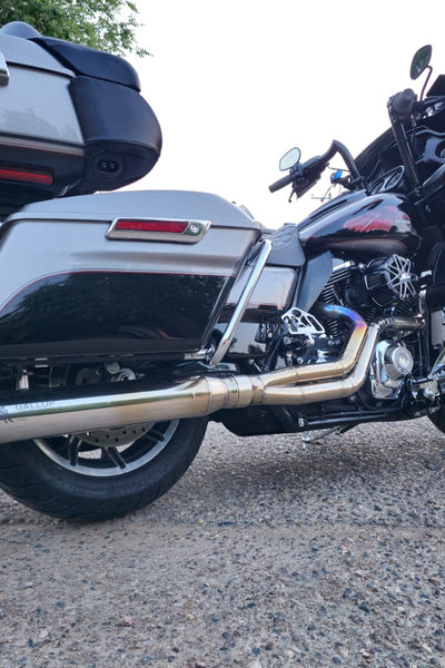 The Freedom Glider - 2 into 1 Full Exhaust System for Harley-Davidson (  TOURING)
