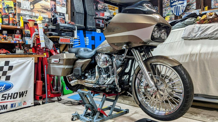 The Bazooka -  Harley-Davidson 2 into 1 Exhaust