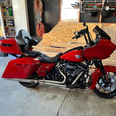 The Freedom Blaster - 2 into 1 Full Exhaust System for Harley-Davidson