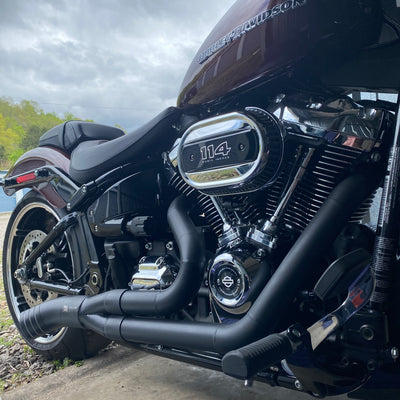 The Bazooka -  Harley-Davidson 2 into 1 Exhaust