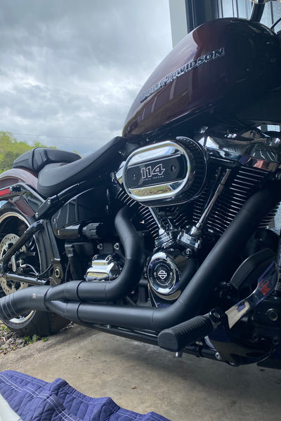 The Bazooka -  Harley-Davidson 2 into 1 Exhaust