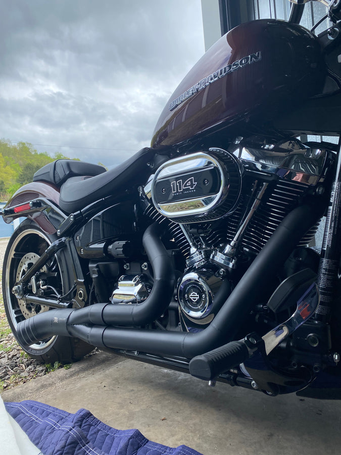 The Bazooka -  Harley-Davidson 2 into 1 Exhaust