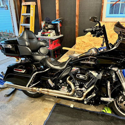 The Freedom Blaster - 2 into 1 Full Exhaust System for Harley-Davidson