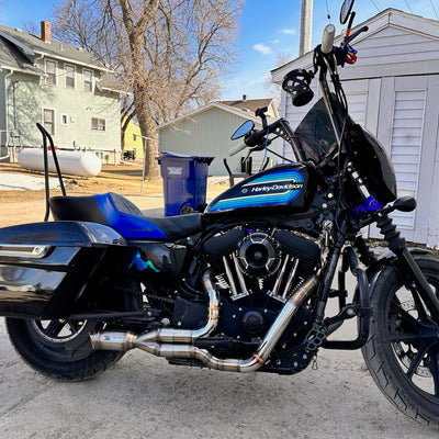 The Badlands - 2 into 1 Performance Exhaust for Sportster