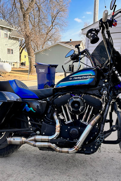The Badlands - 2 into 1 Performance Exhaust for Sportster
