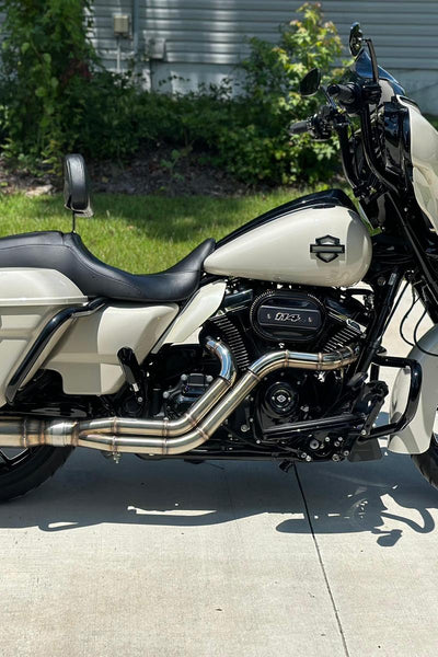 The Freedom Glider - 2 into 1 Full Exhaust System for Harley-Davidson (  TOURING)