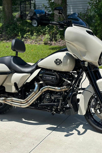 The Freedom Glider - 2 into 1 Full Exhaust System for Harley-Davidson (  TOURING)