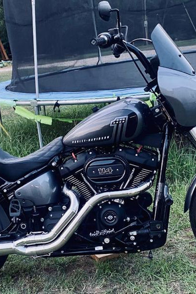 The Hooligan - 2 into 1 Exhaust for Harley-Davidson