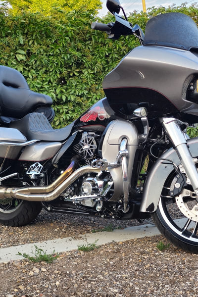 The Freedom Glider - 2 into 1 Full Exhaust System for Harley-Davidson (  TOURING)