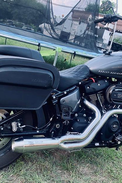 The Hooligan - 2 into 1 Exhaust for Harley-Davidson