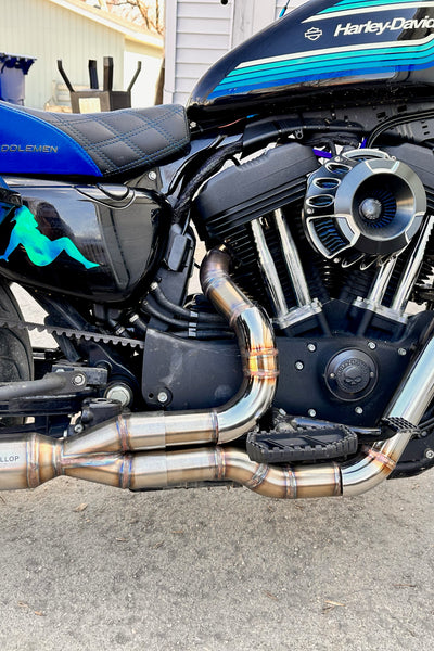 The Badlands - 2 into 1 Performance Exhaust for Sportster