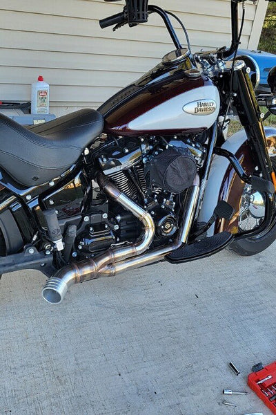 The Bazooka -  Harley-Davidson 2 into 1 Exhaust