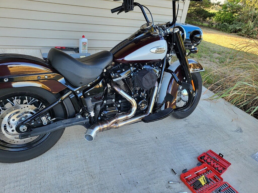 The Bazooka -  Harley-Davidson 2 into 1 Exhaust