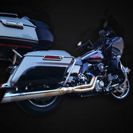 The Freedom Glider - 2 into 1 Full Exhaust System for Harley-Davidson