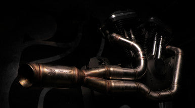 The Badlands - 2 into 1 Performance Exhaust for Sportster