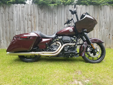 The Freedom Glider - 2 into 1 Full Exhaust System for Harley-Davidson
