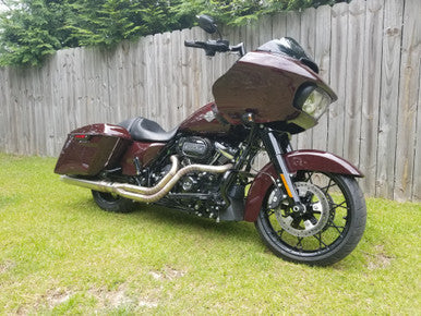 The Freedom Glider - 2 into 1 Full Exhaust System for Harley-Davidson