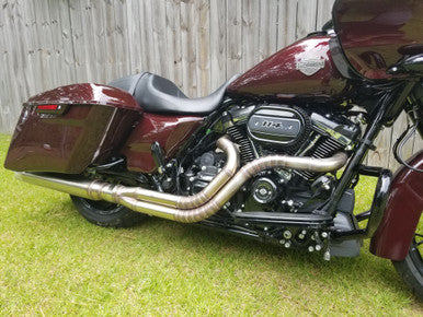 The Freedom Glider - 2 into 1 Full Exhaust System for Harley-Davidson (  TOURING)
