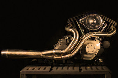 The Hooligan - 2 into 1 Exhaust for Harley-Davidson