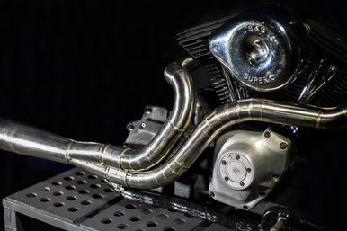 The Hooligan - 2 into 1 Exhaust for Harley-Davidson