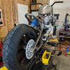 The Flying Comet - custom 2 into 1 exhaust system for Sportster